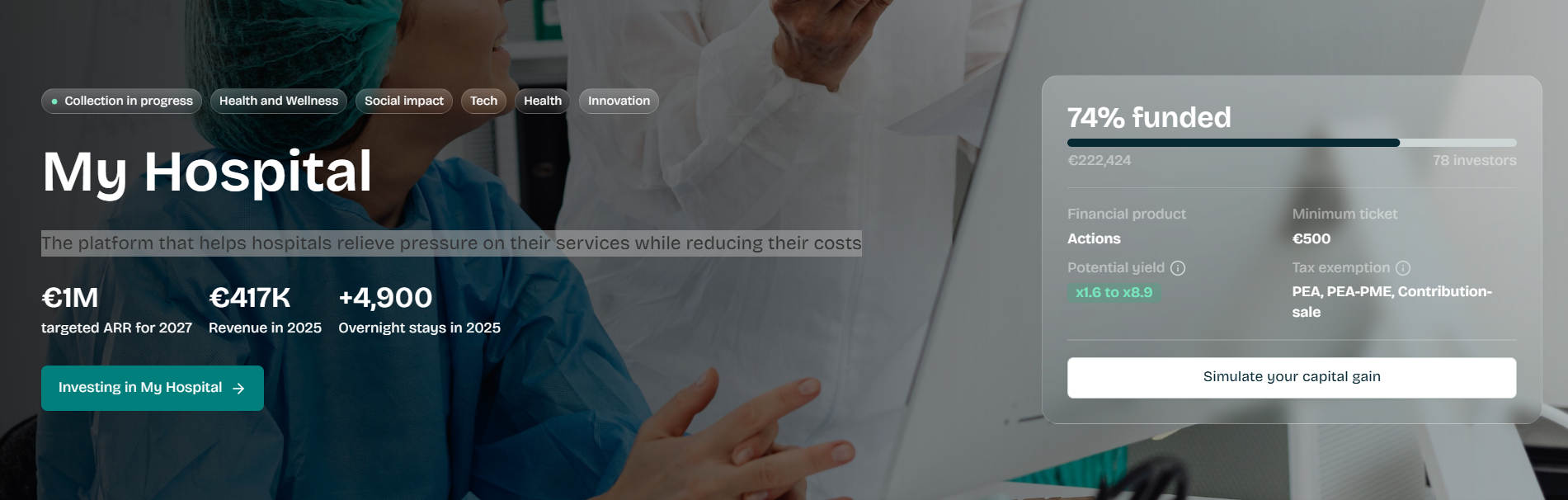 My Hospital Banner