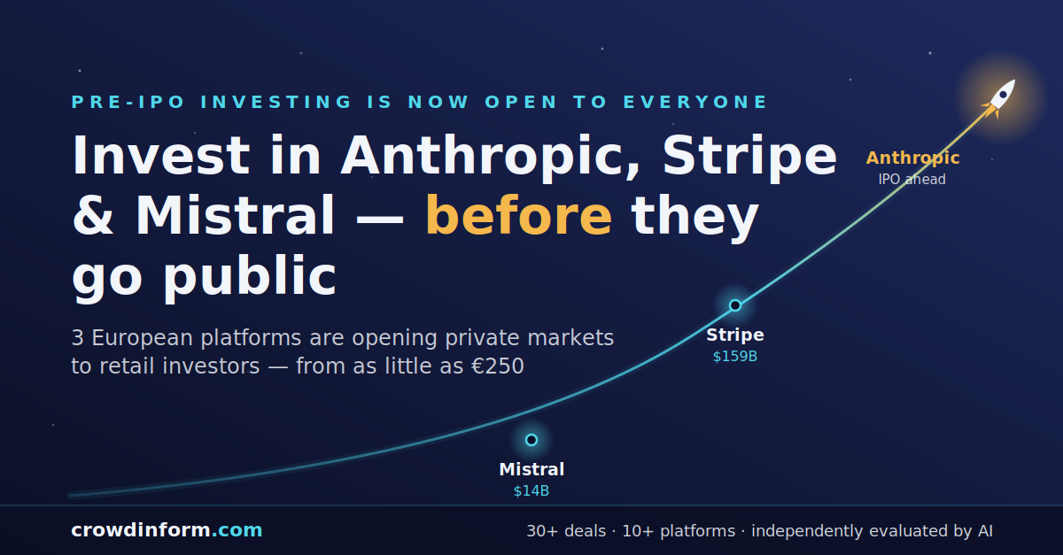 Vous pouvez désormais investir dans SpaceX, Stripe et Mistral avant leur introduction en bourse — Voici comment faire thumbnail